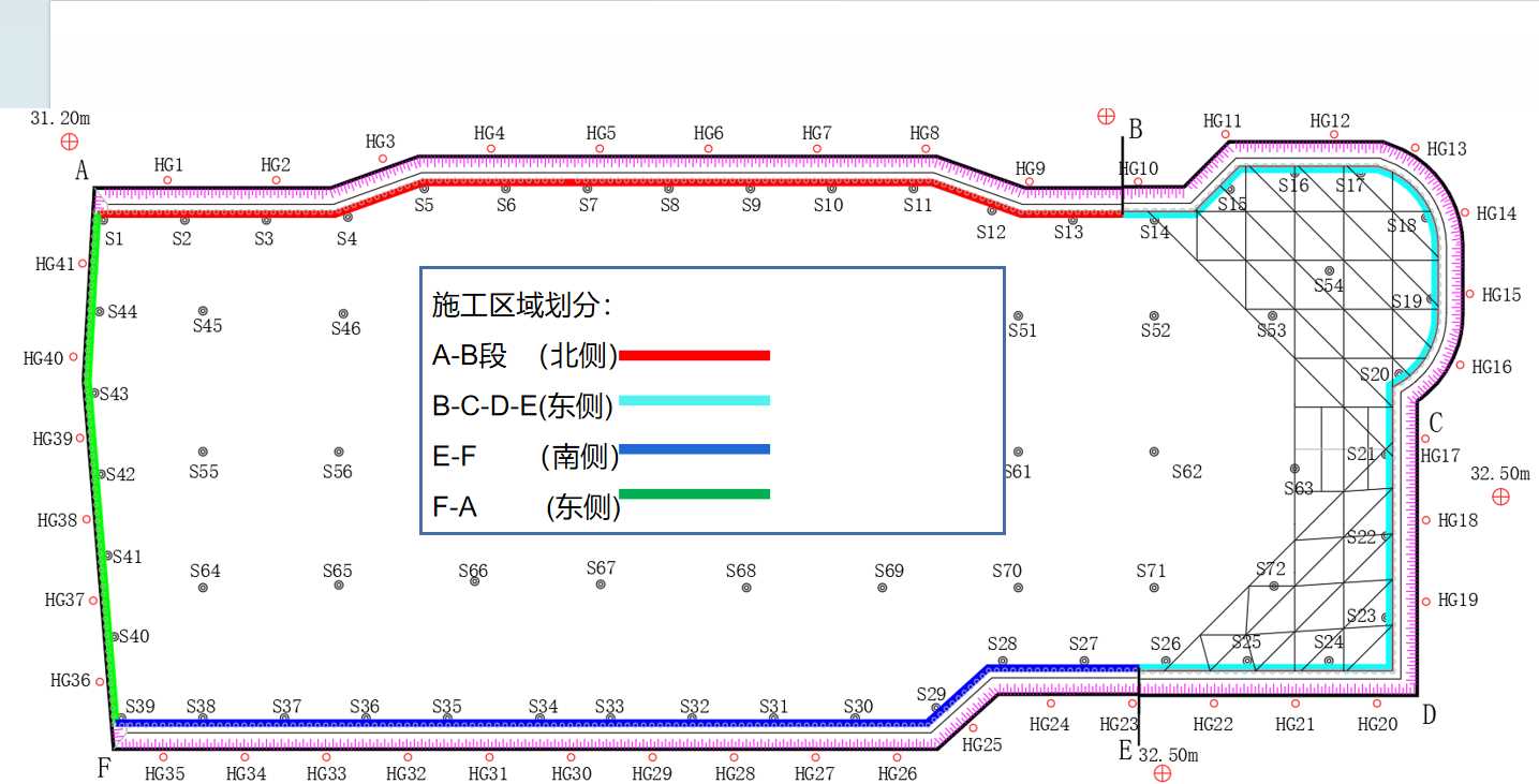 合肥庐阳区基坑支护设计